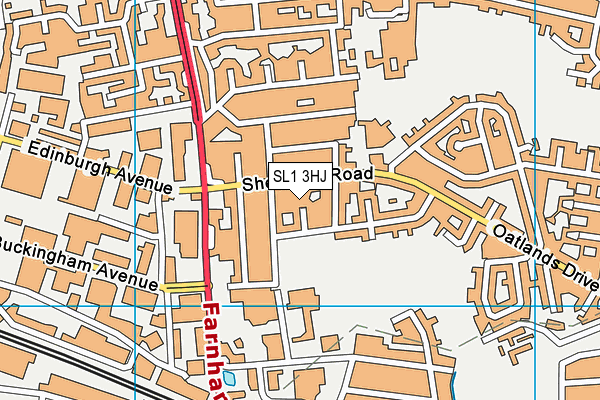 SL1 3HJ map - OS VectorMap District (Ordnance Survey) SL1 3HJ map - OS VectorMap District (Ordnance Survey)