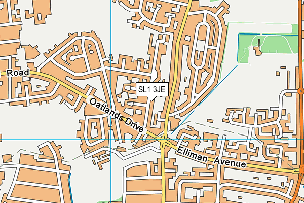 SL1 3JE map - OS VectorMap District (Ordnance Survey) SL1 3JE map - OS VectorMap District (Ordnance Survey)