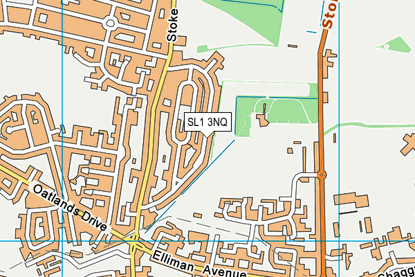 SL1 3NQ map - OS VectorMap District (Ordnance Survey) SL1 3NQ map - OS VectorMap District (Ordnance Survey)