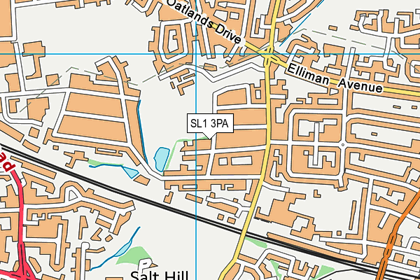 SL1 3PA map - OS VectorMap District (Ordnance Survey) SL1 3PA map - OS VectorMap District (Ordnance Survey)