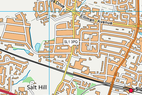 SL1 3PQ map - OS VectorMap District (Ordnance Survey) SL1 3PQ map - OS VectorMap District (Ordnance Survey)