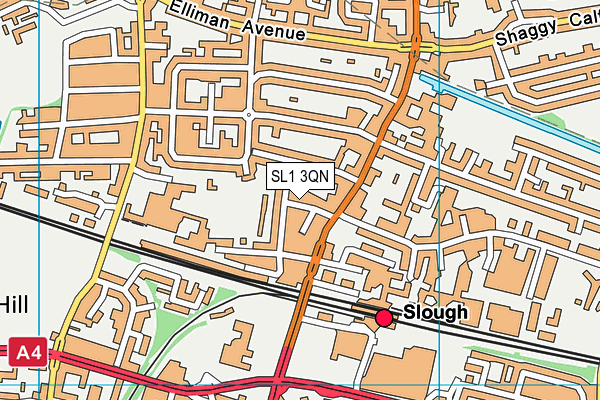 SL1 3QN map - OS VectorMap District (Ordnance Survey) SL1 3QN map - OS VectorMap District (Ordnance Survey)