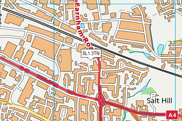 SL1 3TN map - OS VectorMap District (Ordnance Survey) SL1 3TN map - OS VectorMap District (Ordnance Survey)
