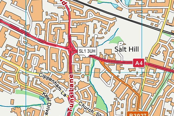 SL1 3UH map - OS VectorMap District (Ordnance Survey) SL1 3UH map - OS VectorMap District (Ordnance Survey)