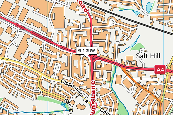 SL1 3UW map - OS VectorMap District (Ordnance Survey) SL1 3UW map - OS VectorMap District (Ordnance Survey)