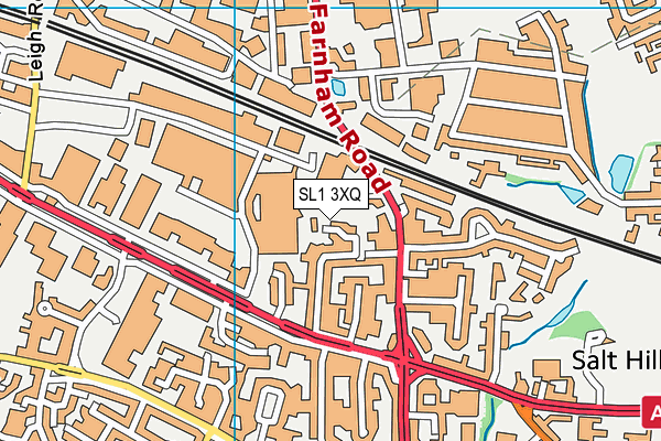SL1 3XQ map - OS VectorMap District (Ordnance Survey) SL1 3XQ map - OS VectorMap District (Ordnance Survey)