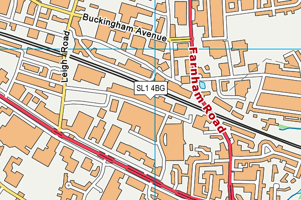 SL1 4BG map - OS VectorMap District (Ordnance Survey) SL1 4BG map - OS VectorMap District (Ordnance Survey)