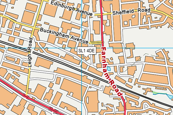 SL1 4DE map - OS VectorMap District (Ordnance Survey) SL1 4DE map - OS VectorMap District (Ordnance Survey)