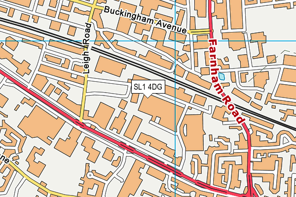 SL1 4DG map - OS VectorMap District (Ordnance Survey) SL1 4DG map - OS VectorMap District (Ordnance Survey)