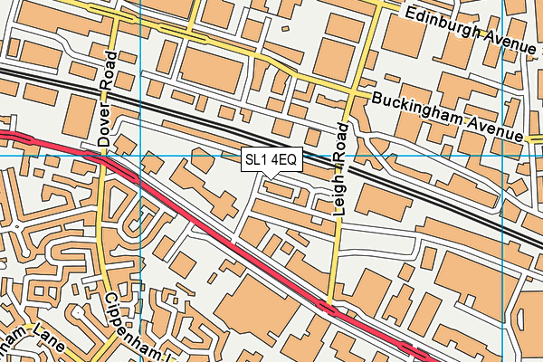 SL1 4EQ map - OS VectorMap District (Ordnance Survey) SL1 4EQ map - OS VectorMap District (Ordnance Survey)