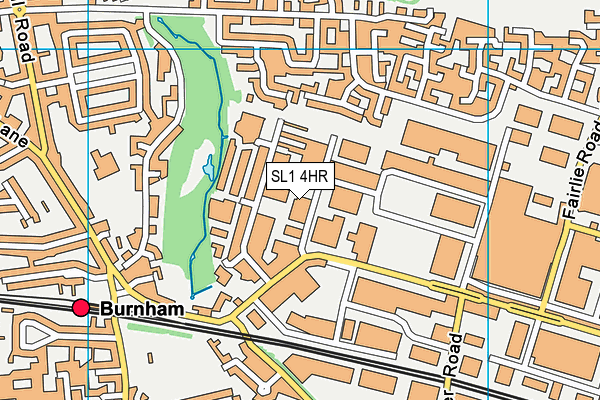 SL1 4HR map - OS VectorMap District (Ordnance Survey) SL1 4HR map - OS VectorMap District (Ordnance Survey)