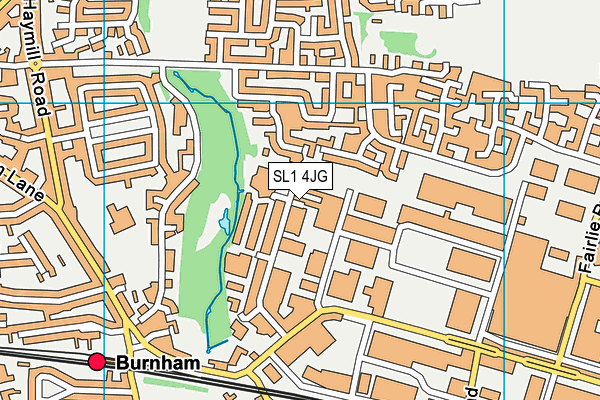 SL1 4JG map - OS VectorMap District (Ordnance Survey) SL1 4JG map - OS VectorMap District (Ordnance Survey)