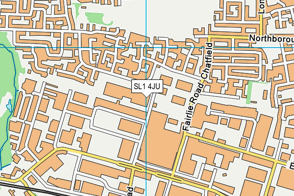 SL1 4JU map - OS VectorMap District (Ordnance Survey) SL1 4JU map - OS VectorMap District (Ordnance Survey)