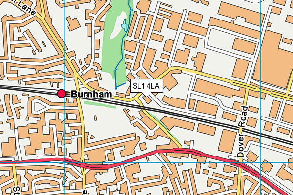 SL1 4LA map - OS VectorMap District (Ordnance Survey) SL1 4LA map - OS VectorMap District (Ordnance Survey)