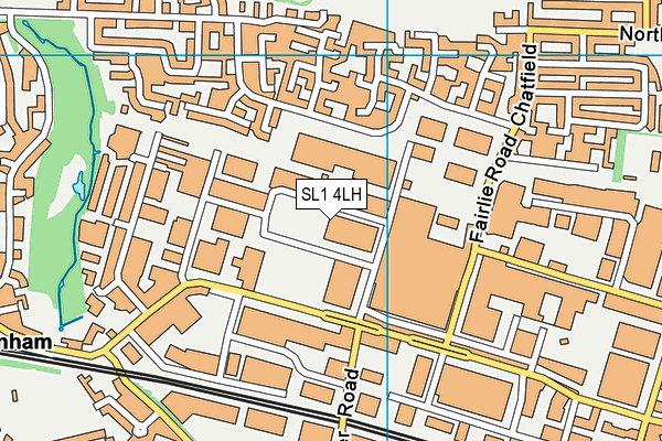 SL1 4LH map - OS VectorMap District (Ordnance Survey) SL1 4LH map - OS VectorMap District (Ordnance Survey)