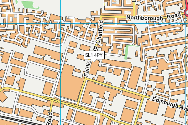 SL1 4PY map - OS VectorMap District (Ordnance Survey) SL1 4PY map - OS VectorMap District (Ordnance Survey)