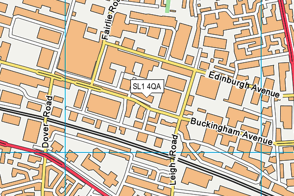 SL1 4QA map - OS VectorMap District (Ordnance Survey) SL1 4QA map - OS VectorMap District (Ordnance Survey)