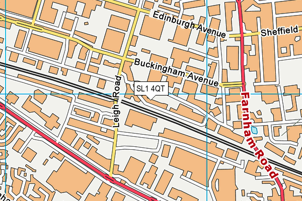 SL1 4QT map - OS VectorMap District (Ordnance Survey) SL1 4QT map - OS VectorMap District (Ordnance Survey)