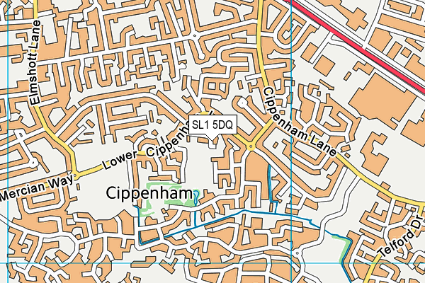 SL1 5DQ map - OS VectorMap District (Ordnance Survey) SL1 5DQ map - OS VectorMap District (Ordnance Survey)