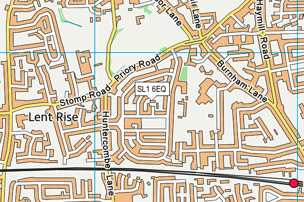 SL1 6EQ map - OS VectorMap District (Ordnance Survey) SL1 6EQ map - OS VectorMap District (Ordnance Survey)