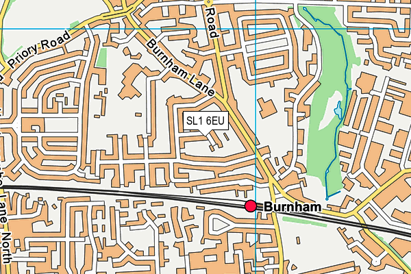 SL1 6EU map - OS VectorMap District (Ordnance Survey) SL1 6EU map - OS VectorMap District (Ordnance Survey)