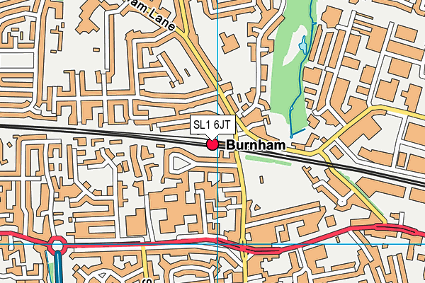 SL1 6JT map - OS VectorMap District (Ordnance Survey) SL1 6JT map - OS VectorMap District (Ordnance Survey)