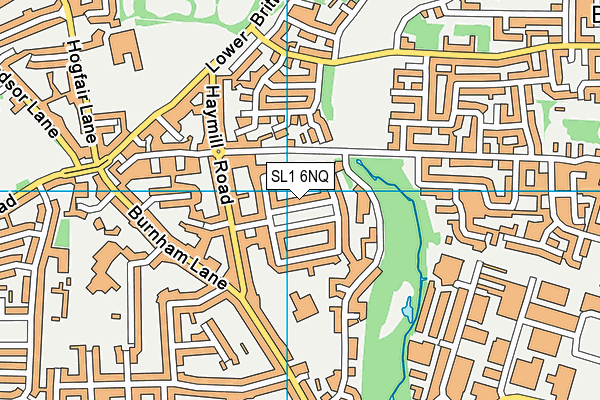 SL1 6NQ map - OS VectorMap District (Ordnance Survey) SL1 6NQ map - OS VectorMap District (Ordnance Survey)