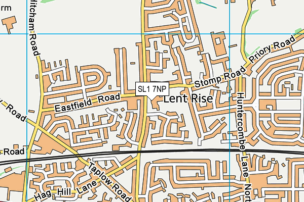 SL1 7NP map - OS VectorMap District (Ordnance Survey) SL1 7NP map - OS VectorMap District (Ordnance Survey)