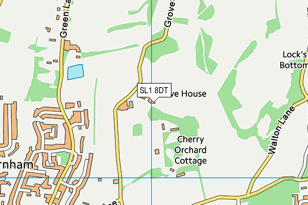 SL1 8DT map - OS VectorMap District (Ordnance Survey) SL1 8DT map - OS VectorMap District (Ordnance Survey)