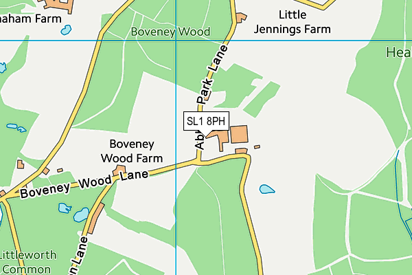 SL1 8PH map - OS VectorMap District (Ordnance Survey) SL1 8PH map - OS VectorMap District (Ordnance Survey)