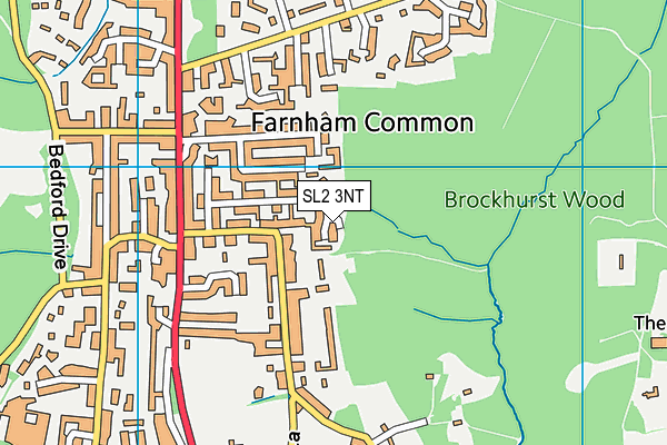 SL2 3NT map - OS VectorMap District (Ordnance Survey) SL2 3NT map - OS VectorMap District (Ordnance Survey)