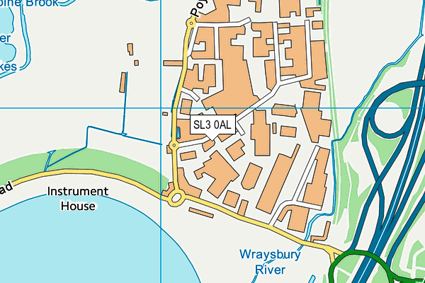 SL3 0AL map - OS VectorMap District (Ordnance Survey) SL3 0AL map - OS VectorMap District (Ordnance Survey)