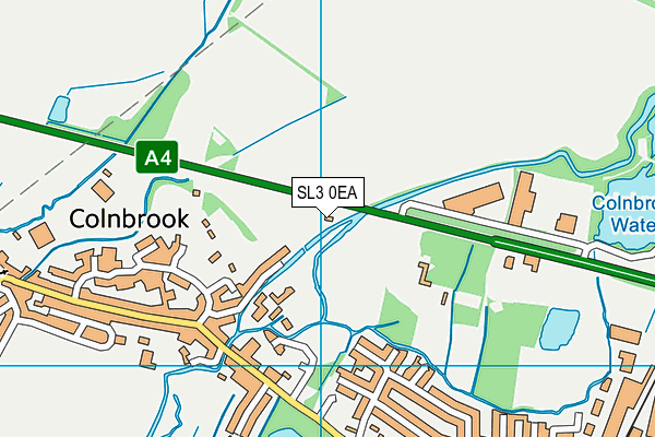 SL3 0EA map - OS VectorMap District (Ordnance Survey) SL3 0EA map - OS VectorMap District (Ordnance Survey)
