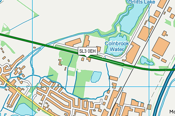 SL3 0EH map - OS VectorMap District (Ordnance Survey) SL3 0EH map - OS VectorMap District (Ordnance Survey)