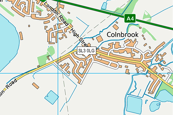 SL3 0LG map - OS VectorMap District (Ordnance Survey) SL3 0LG map - OS VectorMap District (Ordnance Survey)
