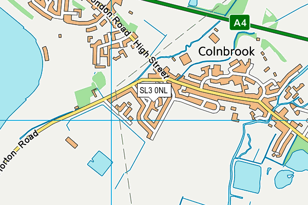 SL3 0NL map - OS VectorMap District (Ordnance Survey) SL3 0NL map - OS VectorMap District (Ordnance Survey)