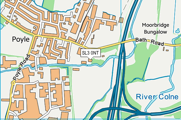 SL3 0NT map - OS VectorMap District (Ordnance Survey) SL3 0NT map - OS VectorMap District (Ordnance Survey)