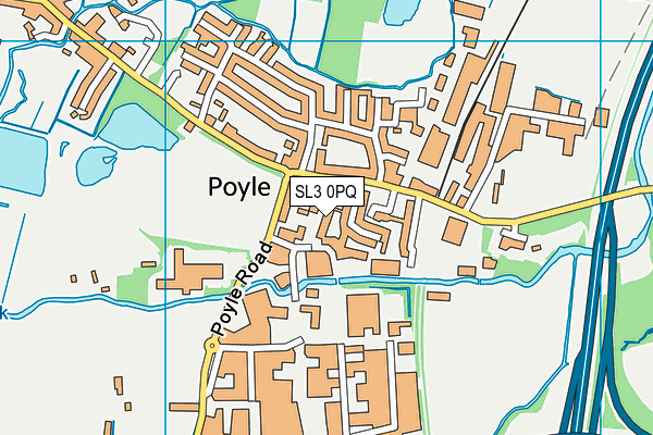 SL3 0PQ map - OS VectorMap District (Ordnance Survey) SL3 0PQ map - OS VectorMap District (Ordnance Survey)