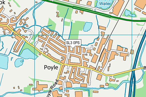 SL3 0PS map - OS VectorMap District (Ordnance Survey) SL3 0PS map - OS VectorMap District (Ordnance Survey)