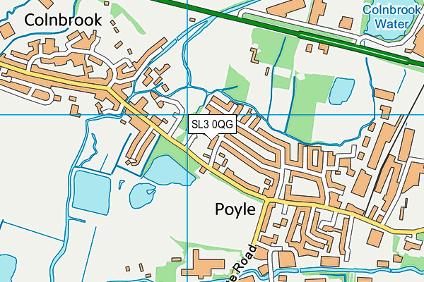 SL3 0QG map - OS VectorMap District (Ordnance Survey) SL3 0QG map - OS VectorMap District (Ordnance Survey)