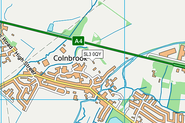 SL3 0QY map - OS VectorMap District (Ordnance Survey) SL3 0QY map - OS VectorMap District (Ordnance Survey)