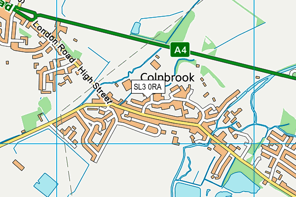 SL3 0RA map - OS VectorMap District (Ordnance Survey) SL3 0RA map - OS VectorMap District (Ordnance Survey)