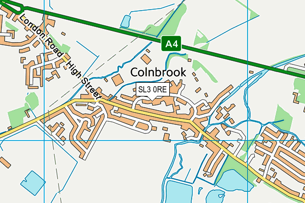 SL3 0RE map - OS VectorMap District (Ordnance Survey) SL3 0RE map - OS VectorMap District (Ordnance Survey)