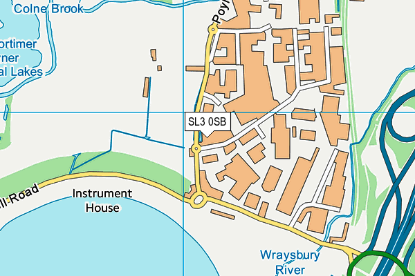 SL3 0SB map - OS VectorMap District (Ordnance Survey) SL3 0SB map - OS VectorMap District (Ordnance Survey)