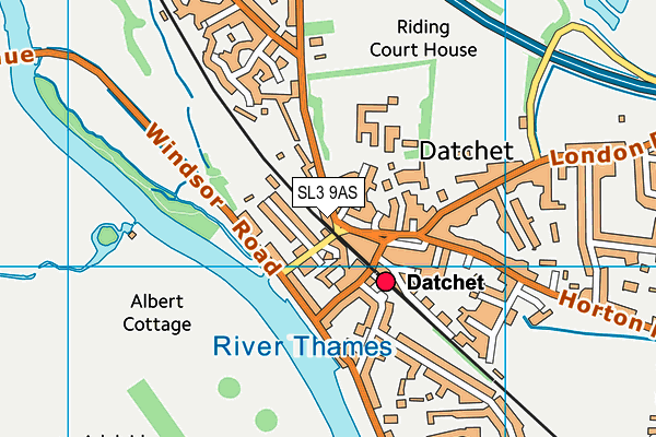 SL3 9AS map - OS VectorMap District (Ordnance Survey) SL3 9AS map - OS VectorMap District (Ordnance Survey)