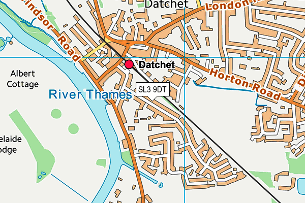 SL3 9DT map - OS VectorMap District (Ordnance Survey) SL3 9DT map - OS VectorMap District (Ordnance Survey)