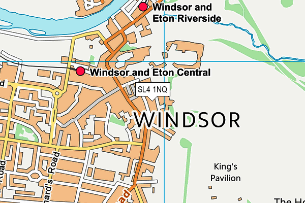 SL4 1NQ map - OS VectorMap District (Ordnance Survey) SL4 1NQ map - OS VectorMap District (Ordnance Survey)