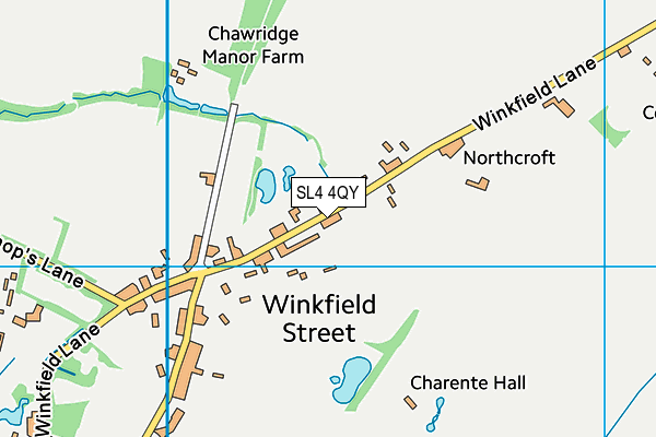 SL4 4QY map - OS VectorMap District (Ordnance Survey) SL4 4QY map - OS VectorMap District (Ordnance Survey)