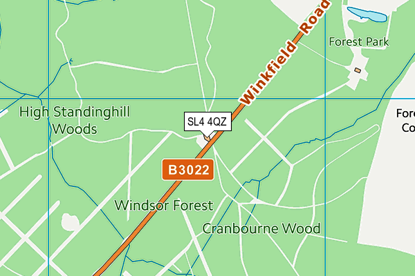 SL4 4QZ map - OS VectorMap District (Ordnance Survey) SL4 4QZ map - OS VectorMap District (Ordnance Survey)