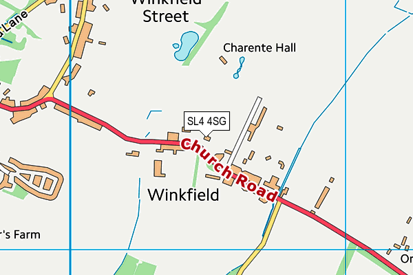 SL4 4SG map - OS VectorMap District (Ordnance Survey) SL4 4SG map - OS VectorMap District (Ordnance Survey)